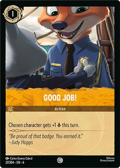 Good Job! - Cold Foil