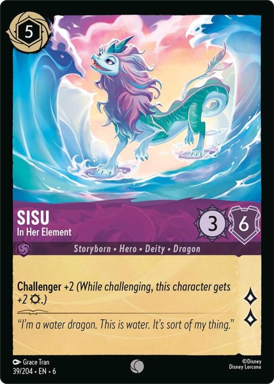 Sisu - In Her Element - Cold Foil