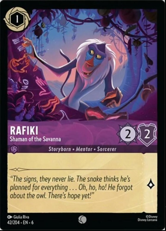 Rafiki - Shaman of the Savanna - Cold Foil
