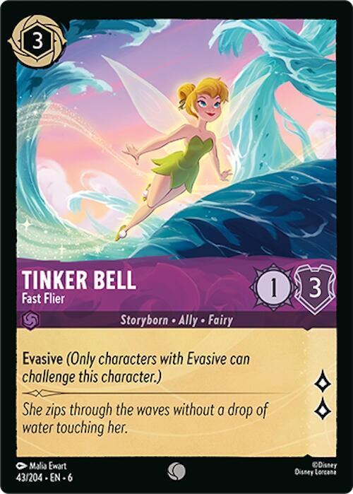 Tinker Bell - Fast Flier - Cold Foil
