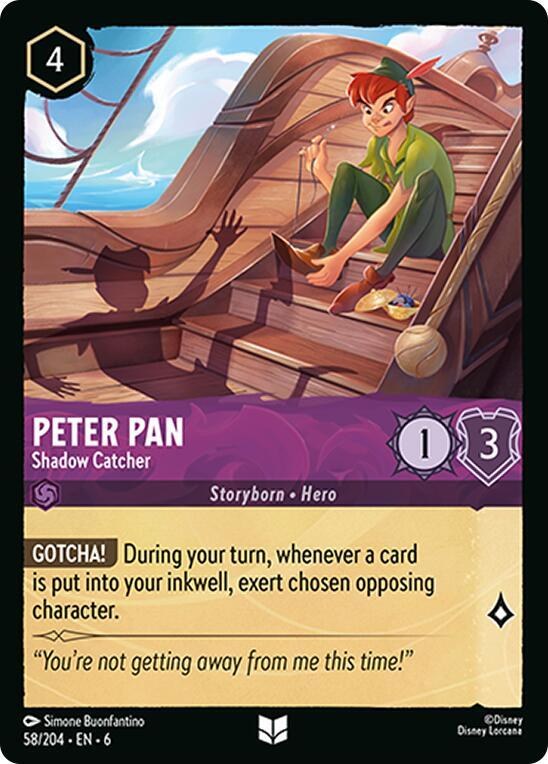 Peter Pan - Shadow Catcher - Cold Foil