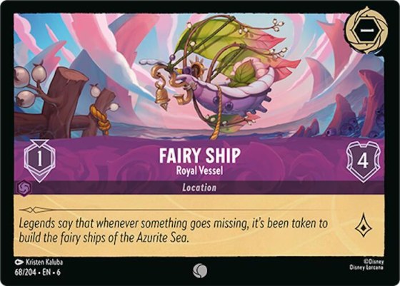 Fairy Ship - Royal Vessel - Cold Foil
