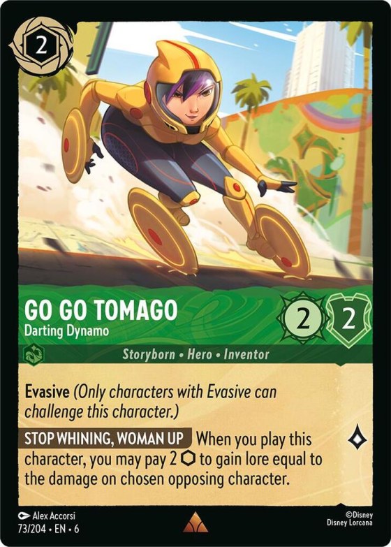 Go Go Tomago - Darting Dynamo - Cold Foil