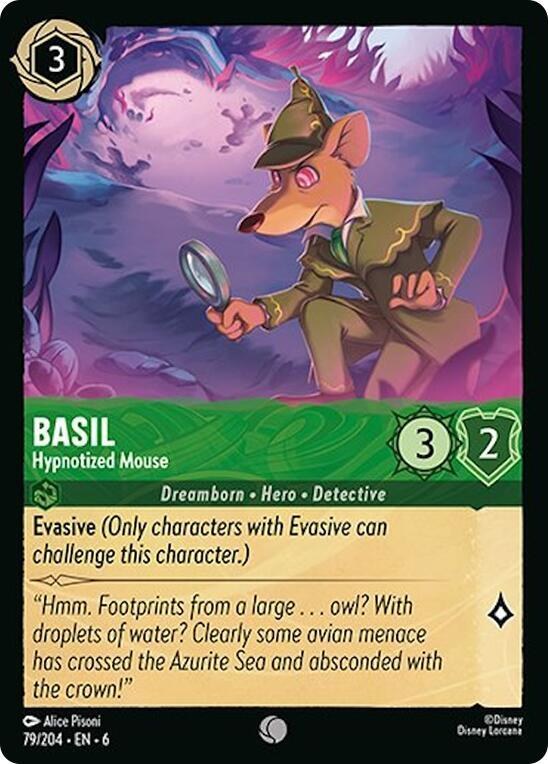 Basil - Hypnotized Mouse - Cold Foil