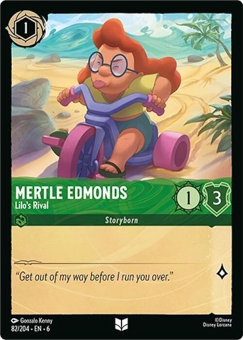 Mertle Edmonds - Lilo's Rival - Cold Foil