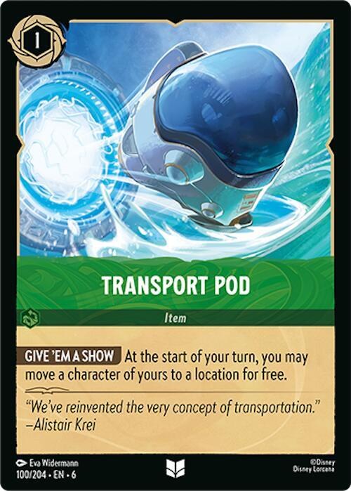 Transport Pod - Cold Foil