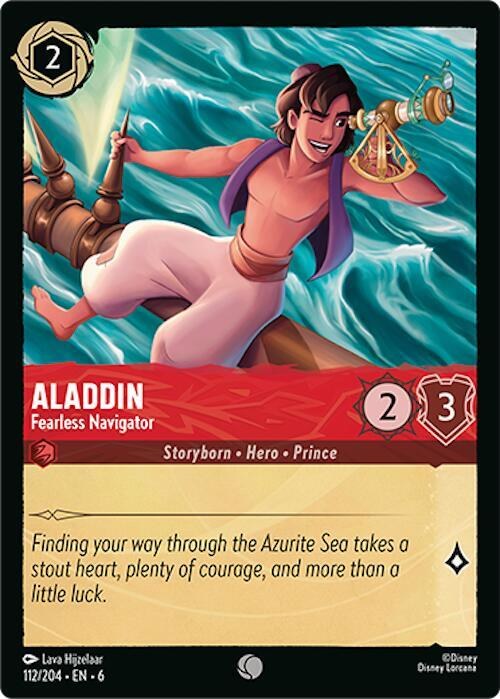 Aladdin - Fearless Navigator - Cold Foil