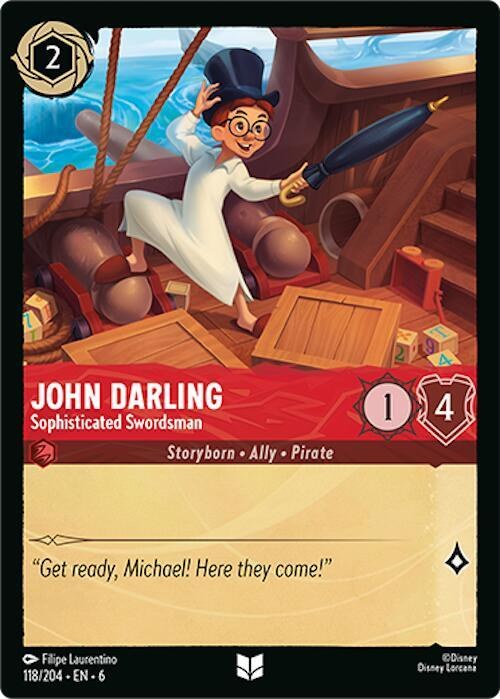 John Darling - Sophisticated Swordsman - Cold Foil