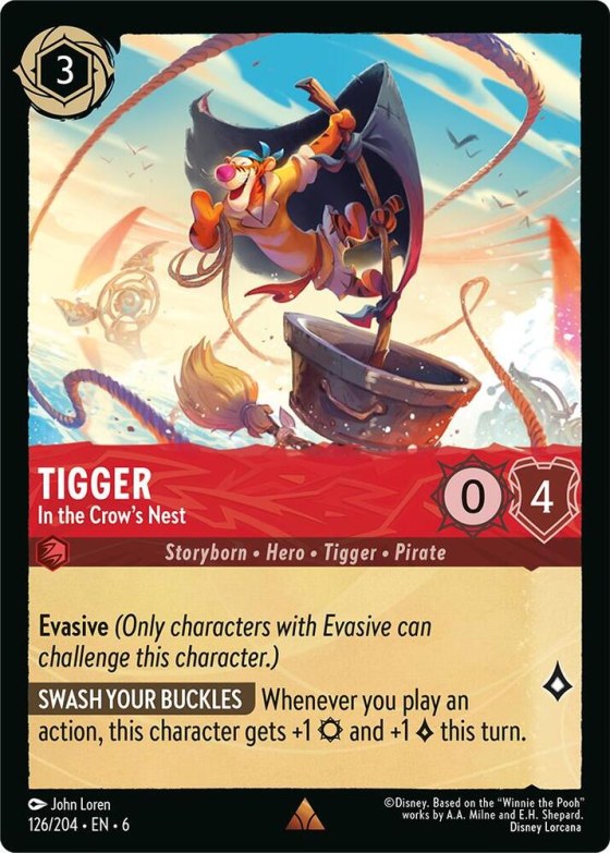 Tigger - In the Crow's Nest - Cold Foil