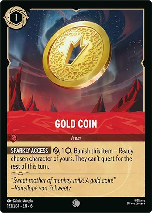 Gold Coin - Cold Foil