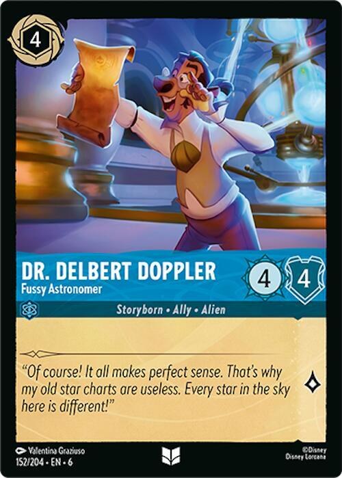 Dr. Delbert Doppler - Fussy Astronomer - Cold Foil