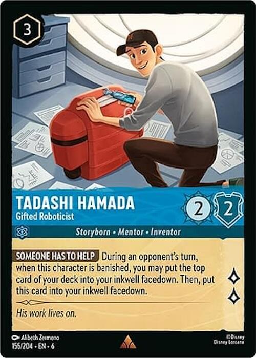Tadashi Hamada - Gifted Roboticist - Cold Foil