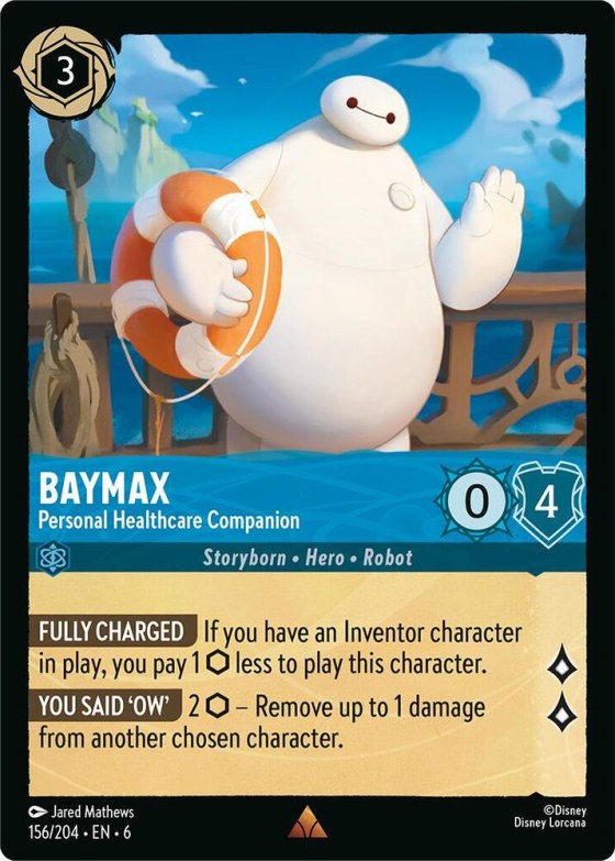 Baymax - Personal Healthcare Companion - Cold Foil