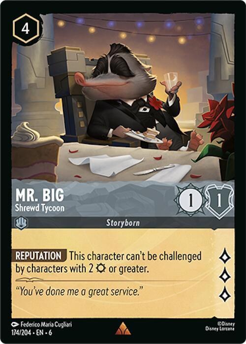 Mr. Big - Shrewd Tycoon - Cold Foil