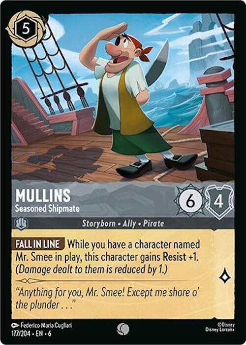 Mullins - Seasoned Shipmate - Cold Foil