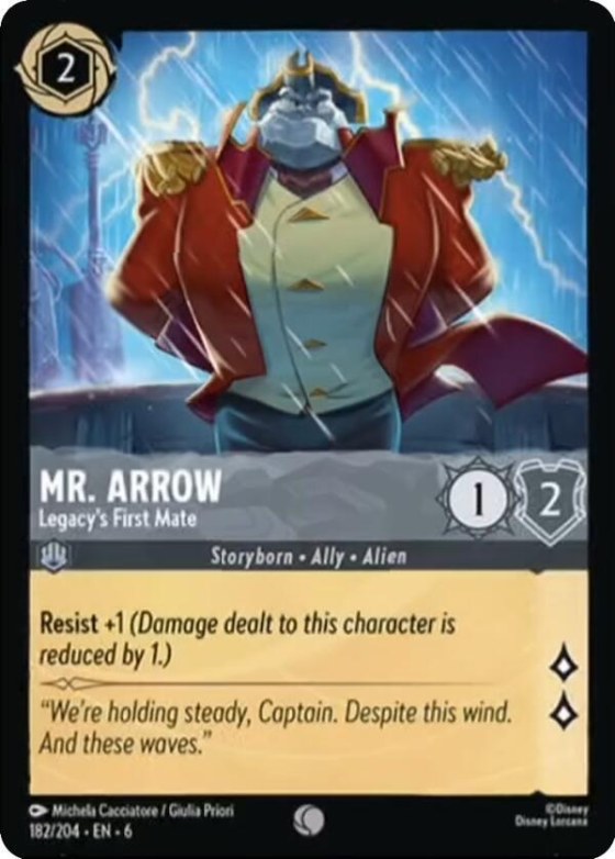 Mr. Arrow - Legacy's First Mate - Cold Foil