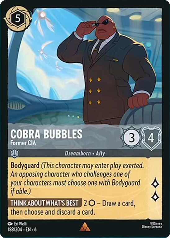 Cobra Bubbles - Former CIA - Cold Foil