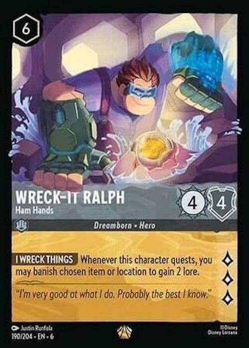 Wreck-It Ralph - Ham Hands - Cold Foil