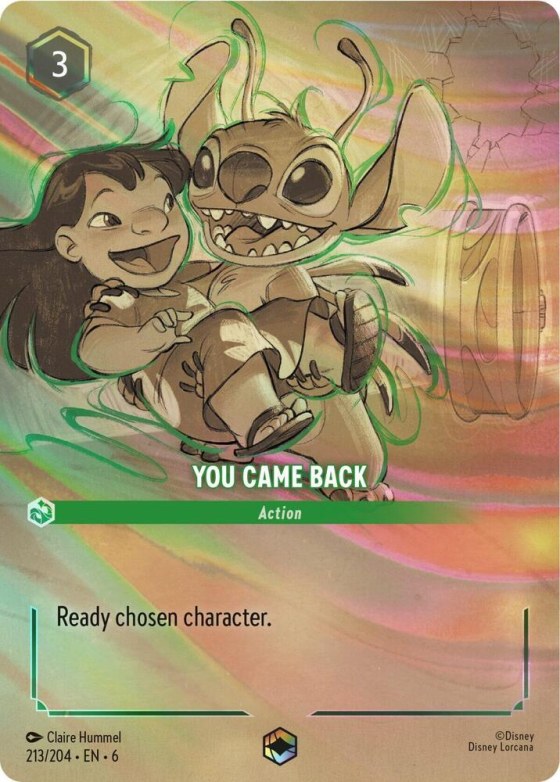 You Came Back
