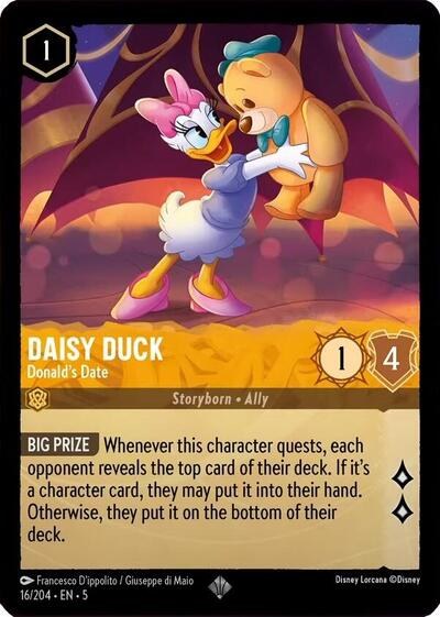 Daisy Duck - Donald's Date - Cold Foil