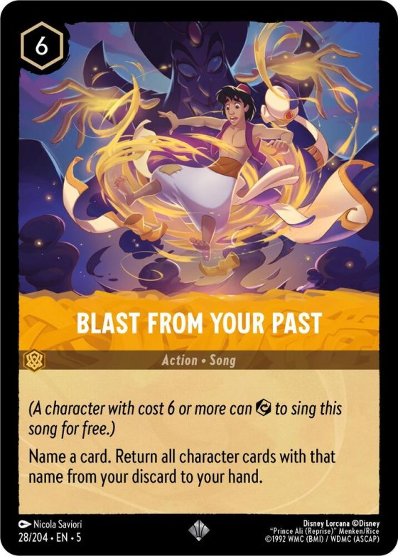 Blast From Your Past - Cold Foil