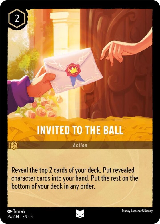 Invited to the Ball - Cold Foil