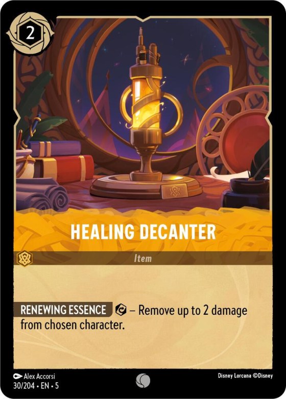 Healing Decanter - Cold Foil