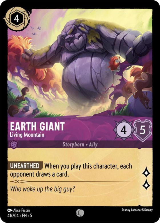 Earth Giant - Living Mountain - Cold Foil