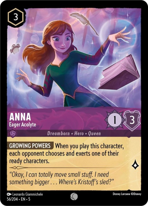 Anna - Eager Acolyte - Cold Foil