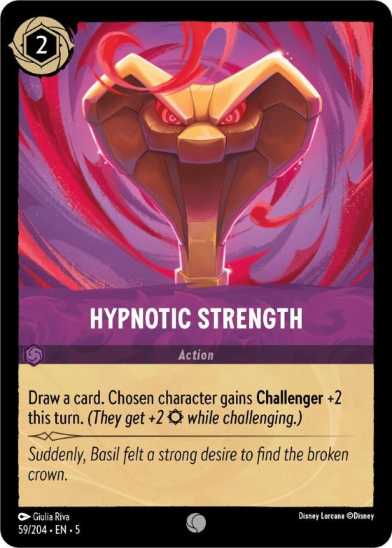 Hypnotic Strength - Cold Foil