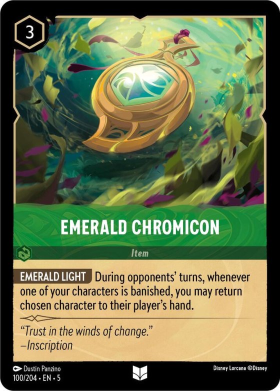 Emerald Chromicon - Cold Foil
