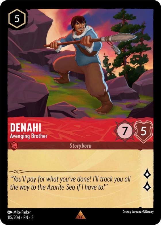 Denahi - Avenging Brother - Cold Foil