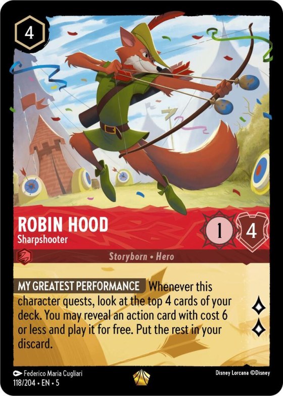 Robin Hood - Sharpshooter - Cold Foil