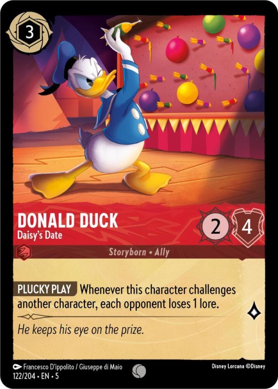 Donald Duck - Daisy's Date - Cold Foil