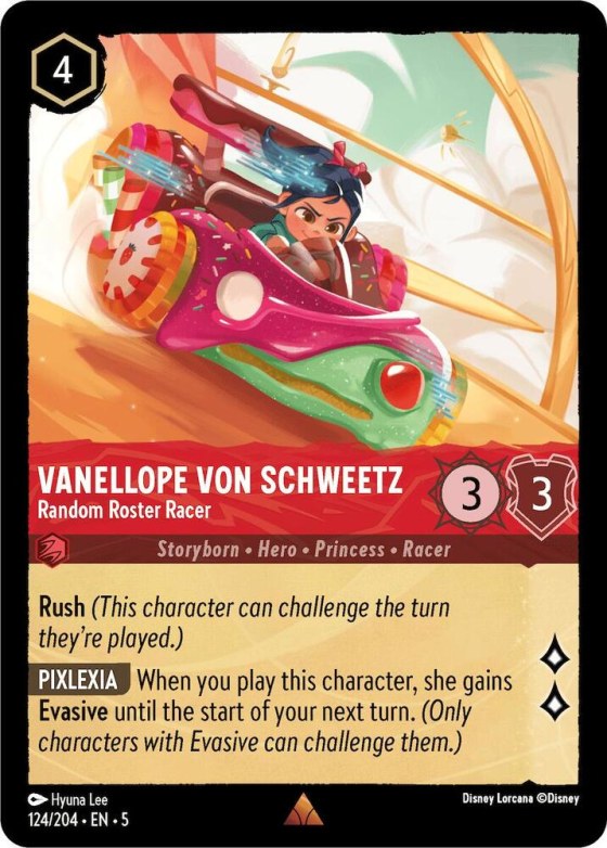 Vanellope von Schweetz - Random Roster Racer - Cold Foil