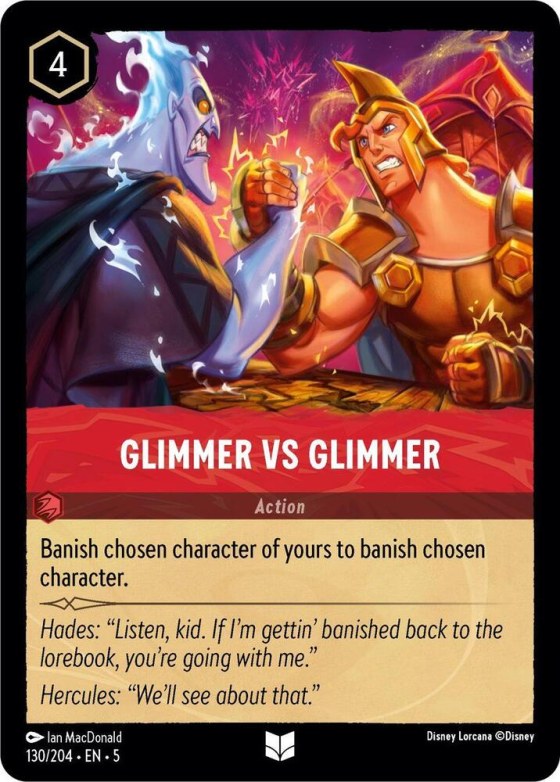 Glimmer vs Glimmer - Cold Foil