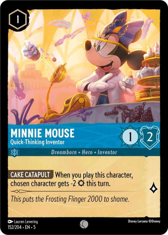 Minnie Mouse - Quick-Thinking Inventor - Cold Foil