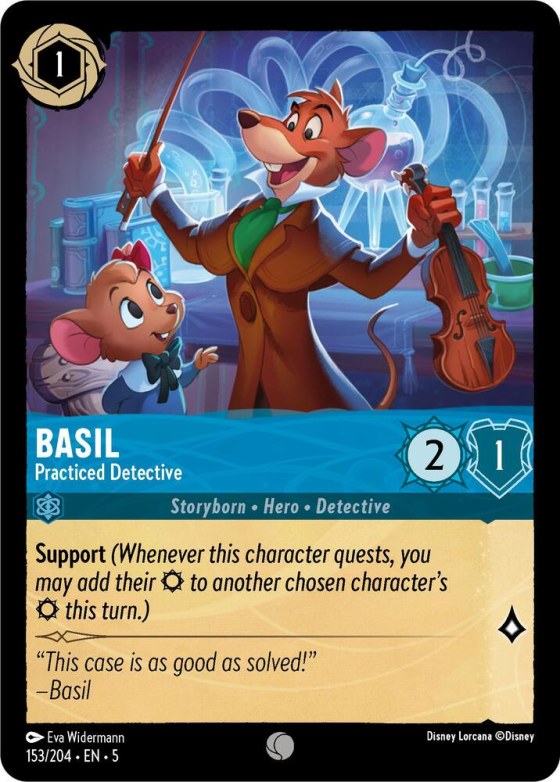 Basil - Practiced Detective - Cold Foil