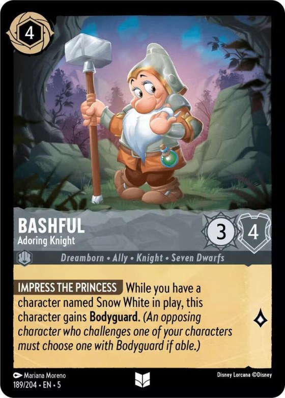 Bashful - Adoring Knight - Cold Foil