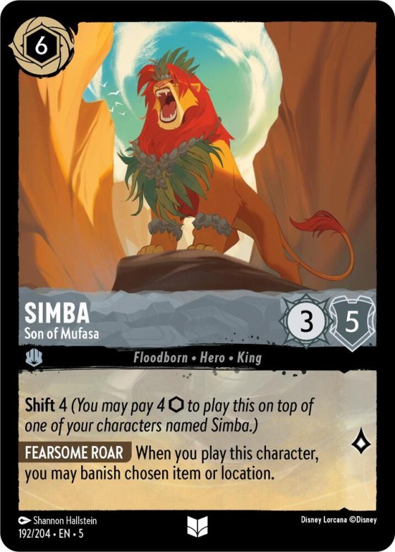 Simba - Son of Mufasa - Cold Foil