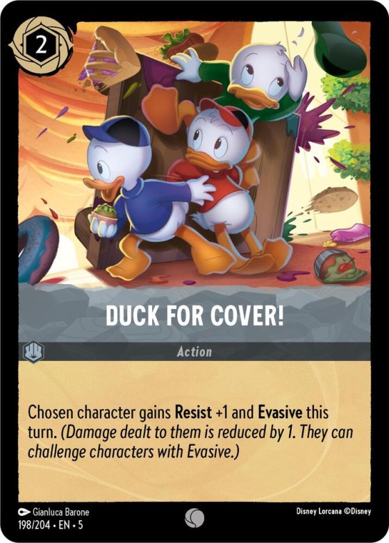 Duck for Cover! - Cold Foil