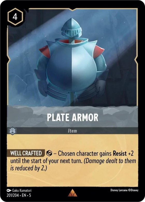 Plate Armor - Cold Foil