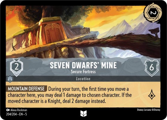 Seven Dwarfs' Mine - Secure Fortress - Cold Foil