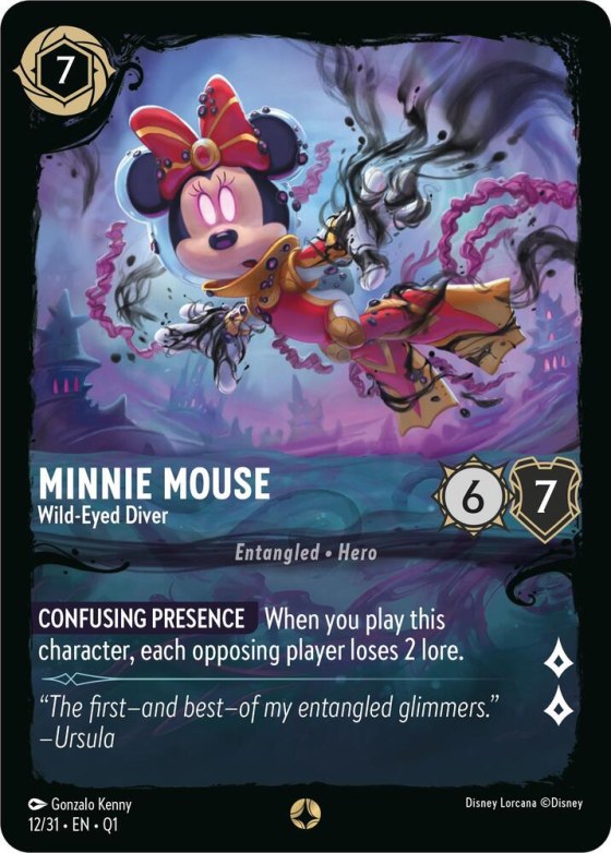 Minnie Mouse - Wild-Eyed Diver