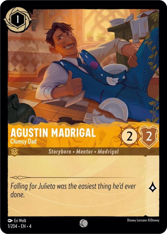 Agustin Madrigal - Clumsy Dad - Cold Foil