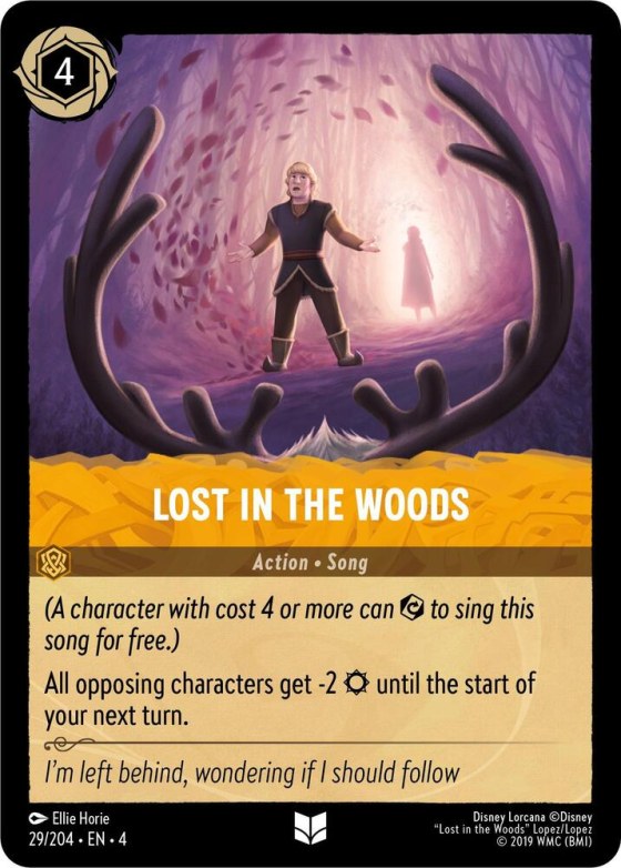 Lost in the Woods - Cold Foil