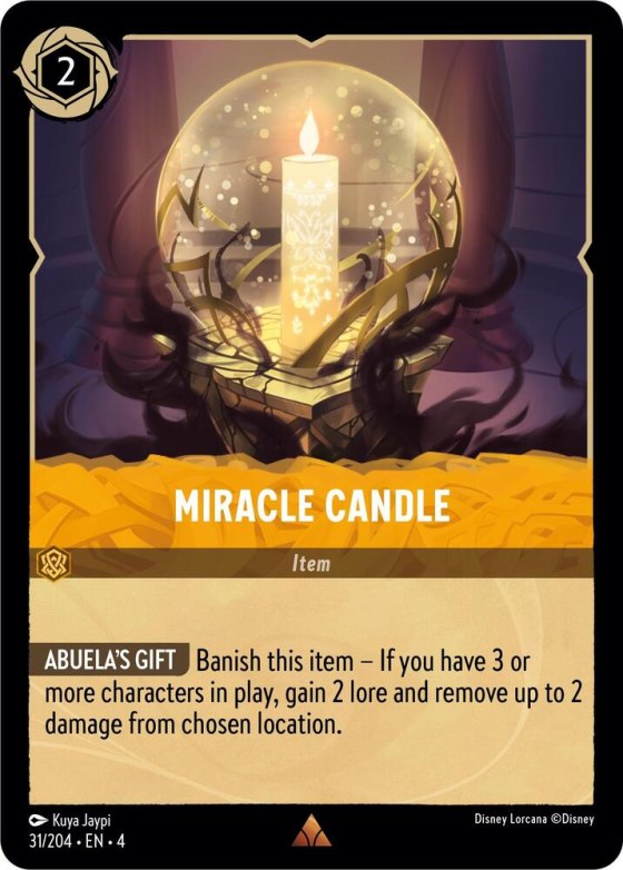 Miracle Candle - Cold Foil