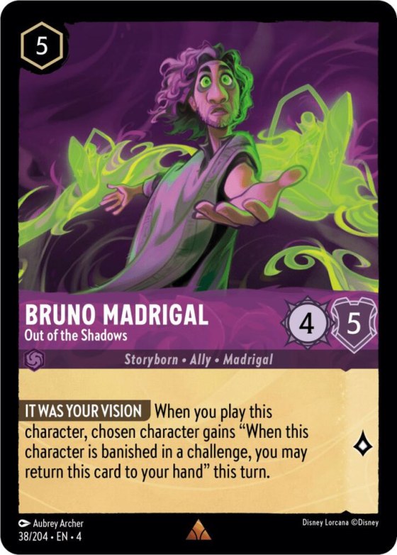 Bruno Madrigal - Out of the Shadows - Cold Foil