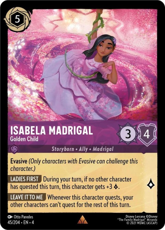 Isabela Madrigal - Golden Child - Cold Foil
