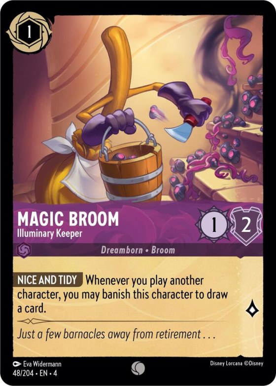 Magic Broom - Illuminary Keeper - Cold Foil